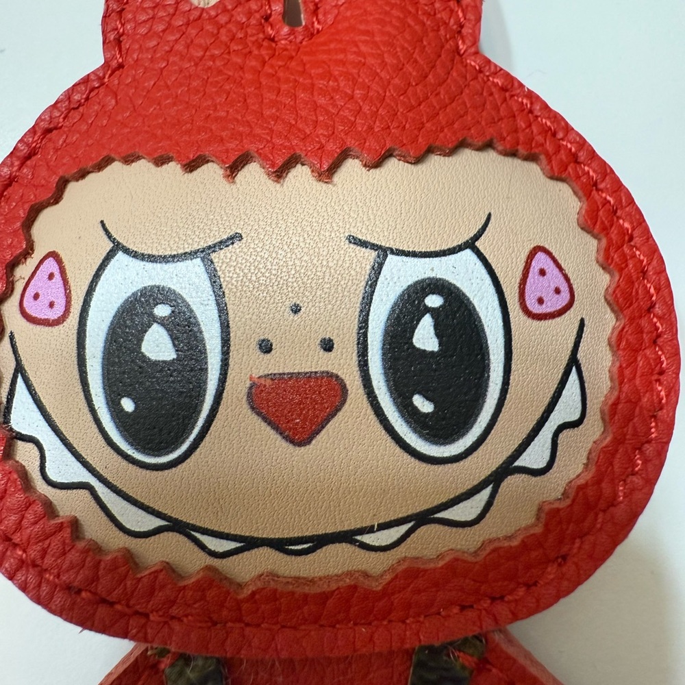Upcycled Cartoon Character Keychain - Picture 3 of 4